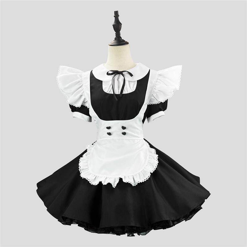 日系女仆装古早风lolita连衣裙OP轻音少女 cosplay服装