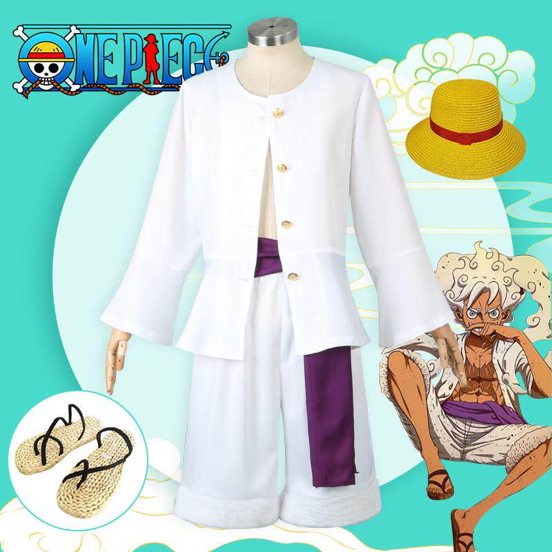海贼王和之国篇太阳神尼卡路飞cos服草帽团船长cosplay服装男