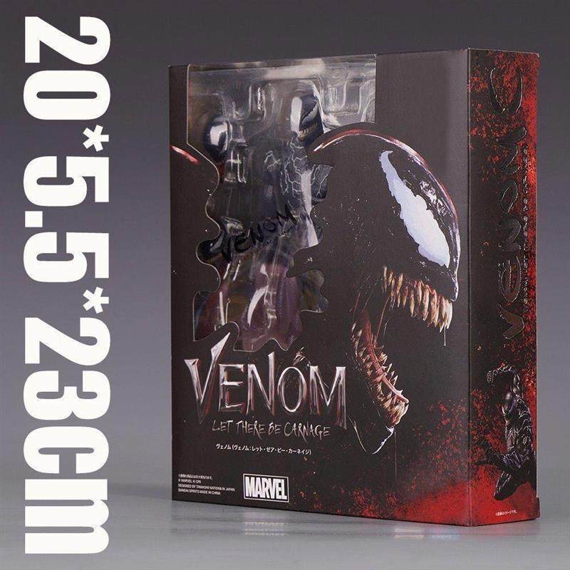 国产SHF毒液漫威共生体超凡Venom蜘蛛侠关节动手模型玩具礼物