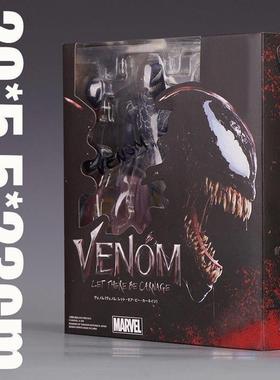 国产SHF毒液漫威共生体超凡Venom蜘蛛侠关节动手模型玩具礼物