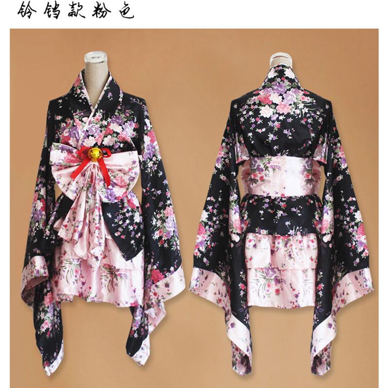极乐净土舞蹈服cosply服装女罗莉塔裙宅舞和服女仆装动漫cos服女