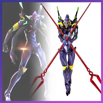 EVA13十三号机可动手办 福音战士MAF080初号机模型儿童拼装机甲