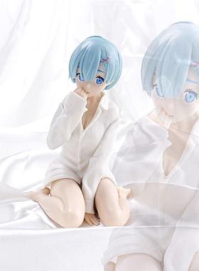 Re0从零开始的异世界生活手办 衬衫衣雷姆动漫模型机箱汽车载摆件