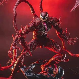可动玩具模型手办 宇宙死侍蜘蛛侠 SHF屠杀开始 venom毒液3漫威