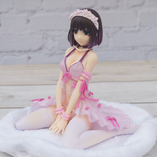 路人女主内衣睡衣加藤惠手办英梨梨机箱模型英不了睡裙坐姿萌燃