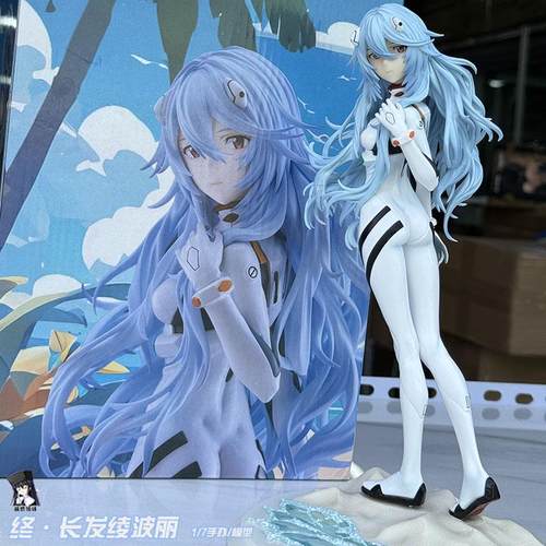 长发绫波丽手办动漫周边三无女神