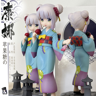 国产原创龙女仆萝莉康娜和服手办模型苹果糖康纳hob工作室秦雨田2