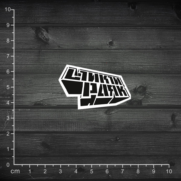 发10张 小张LP林肯公园 Linkin Park 乐队贴纸 防水箱贴 吉他贴纸