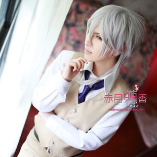 萌香家心理测量者槙岛圣护/网球王子仁王雅治 鹤丸国永cos假发