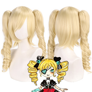 萌香第五人格哑女斯黛拉COSPLAY假发金发分体双马尾卷发蛋仔联动
