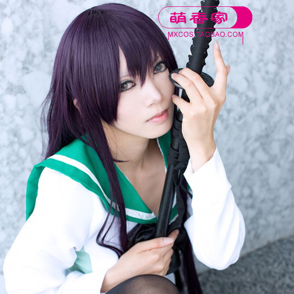 萌香家学园默示录假毛毒岛冴子假发 柳梦璃 藤咲抚子cosplay假发