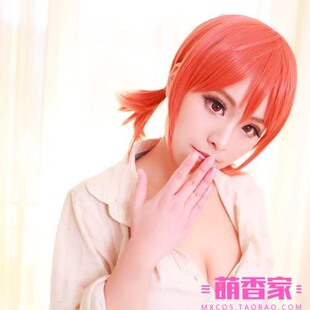 萌香家海贼王 娜美 音无结弦 银魂神乐.泥水平子 cosplay假发