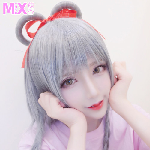 萌香家假毛洛天三月常服cosplay