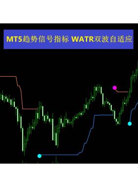 MT5趋势信号指标 WATR自适应多空报警外汇黄金机构级策略货币强弱