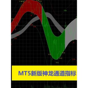 MT5新版神龙通道指标 外汇黄金专用指标交易量化指标无未来函数