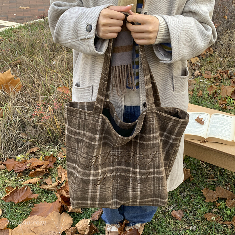 休闲大容量手提布包托特包