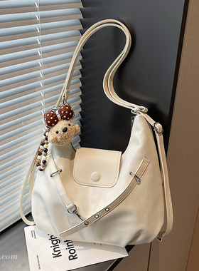 休闲通勤大容量女式双肩包2026新款一包三背单肩斜挎包多用后背包