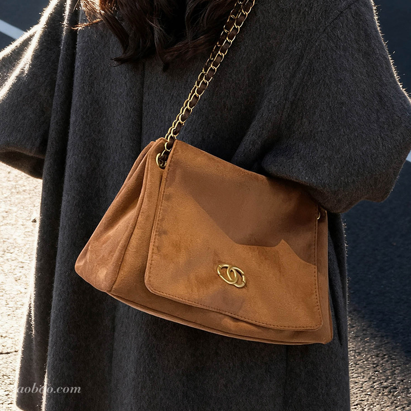 复古链条腋下包女式2025新款