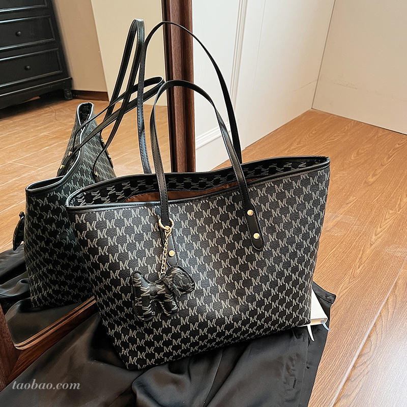 休闲复古托特包通勤百搭单肩包