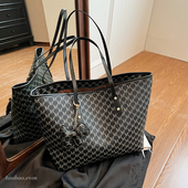 时尚 手提托特包高级感单肩包简约水桶包 通勤大容量包包女2026新款