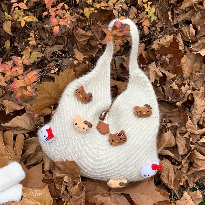 毛绒包包2025秋冬新款通勤大容量