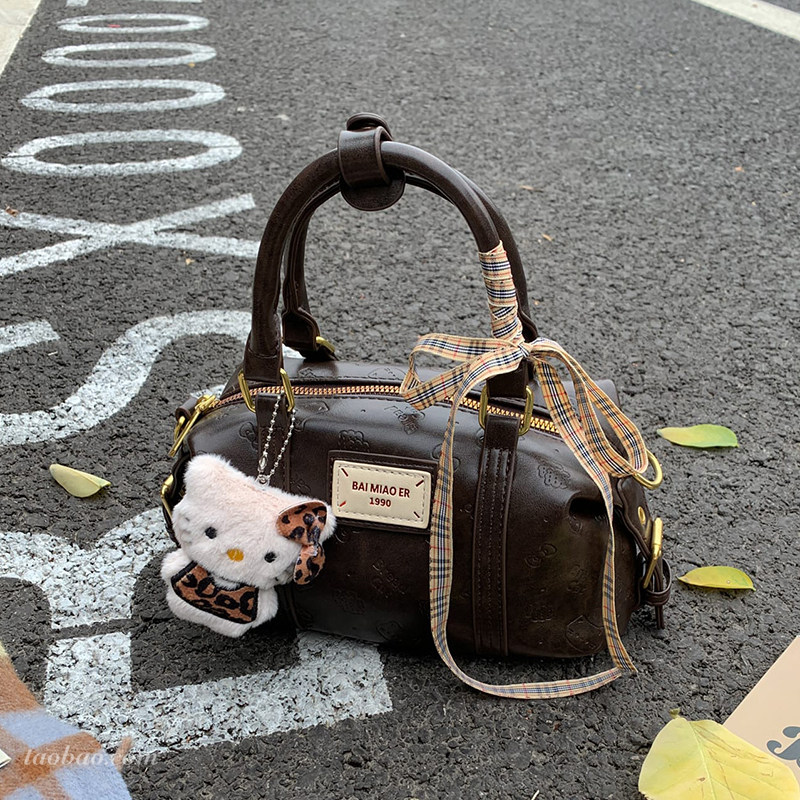 高级感小众压花包包女2025新款时尚百搭斜挎包精致复古手提小拎包,箱包皮具/热销女包/男包,通用款女包,淘宝优惠券,粉丝福利购,淘宝优惠卷