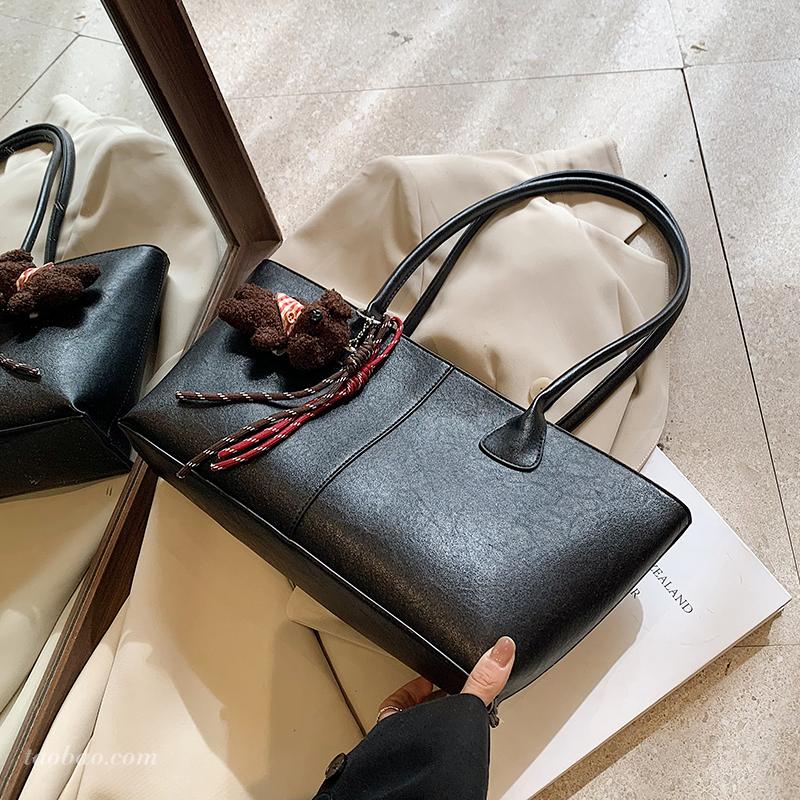 2024新款大容量复古托特包