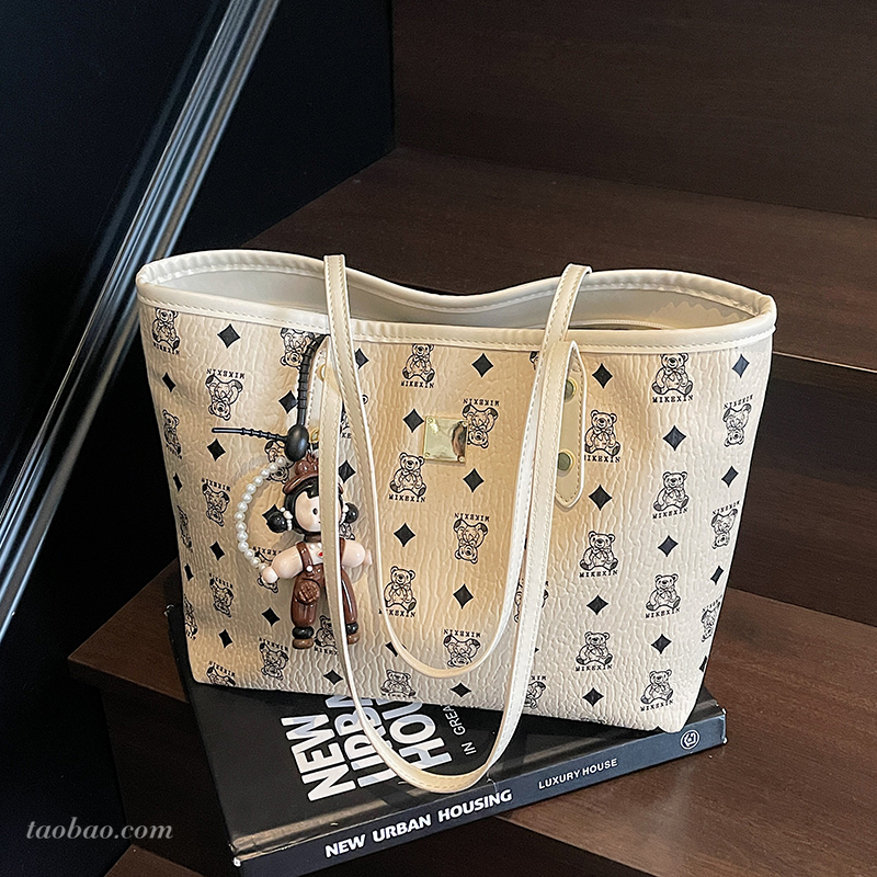 2025新款大容量单肩通勤托特包