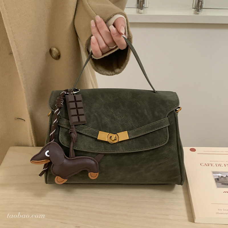 复古磨砂大容量包包女2026新款时尚通勤单肩斜挎包外出手提铂金包,箱包皮具/热销女包/男包,小方包,淘宝优惠券,粉丝福利购,淘宝优惠卷