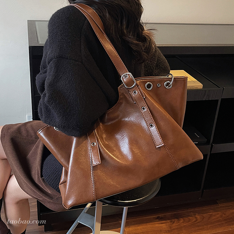 休闲手提通勤托特包2025秋季新款