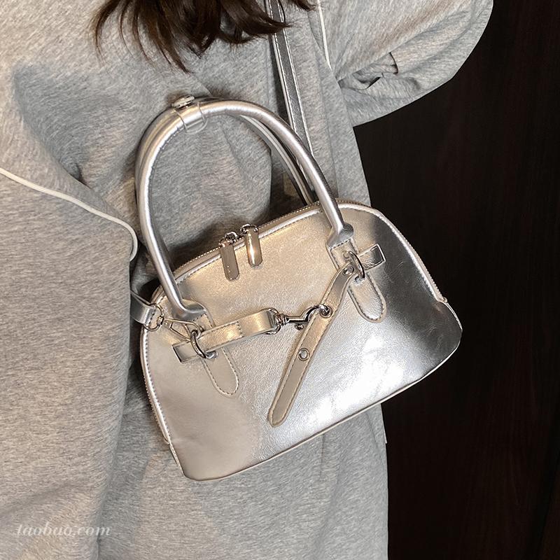 韩国手提贝壳包女2025春季新款