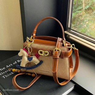 高级感洋气手提小包包女士2026新款 百搭斜挎包外出上班小拎包 时尚