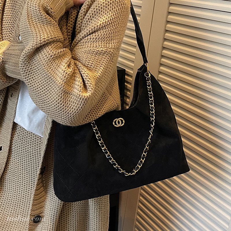 复古链条腋下包女式2025新款