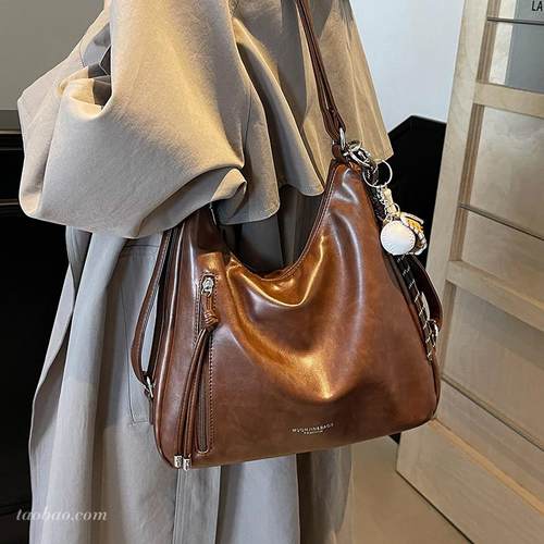 单肩包大容量托特包休闲通勤包