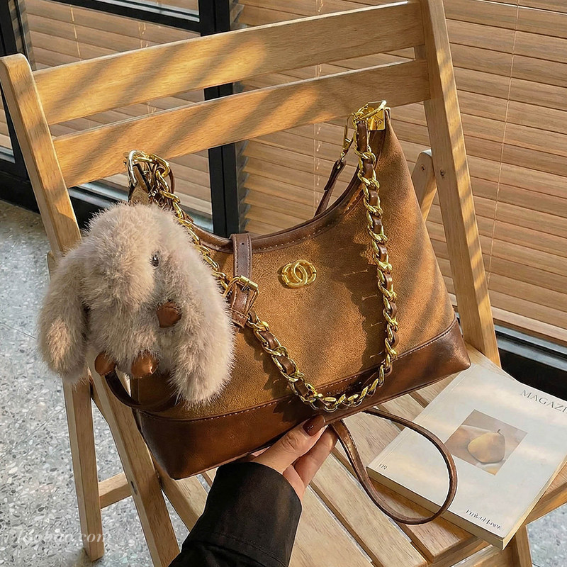 时尚复古磨砂包包女2026新款通勤百搭斜挎包高级感小众单肩饺子包,箱包皮具/热销女包/男包,托特包,淘宝优惠券,粉丝福利购,淘宝优惠卷