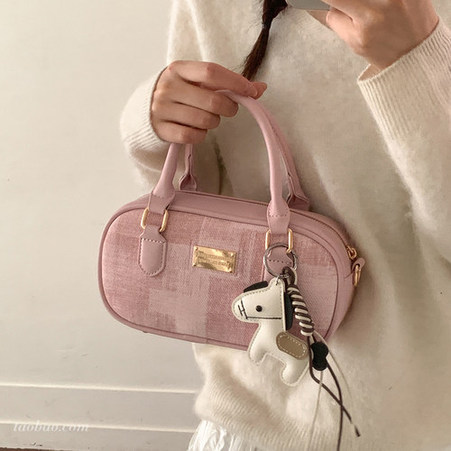 2026春夏新款保龄球包手提斜挎