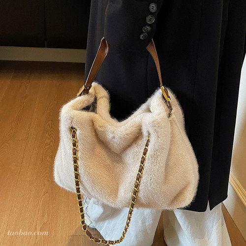 托特包简约通勤大容量斜挎包