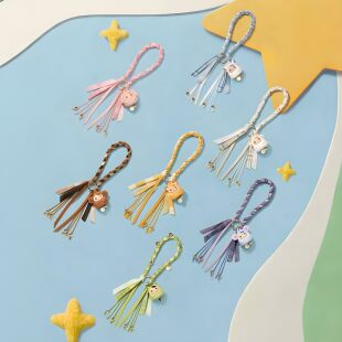 POPMART泡泡玛特PUCKY毕奇-敲敲系列挂件盲盒手办周边送礼物摆件