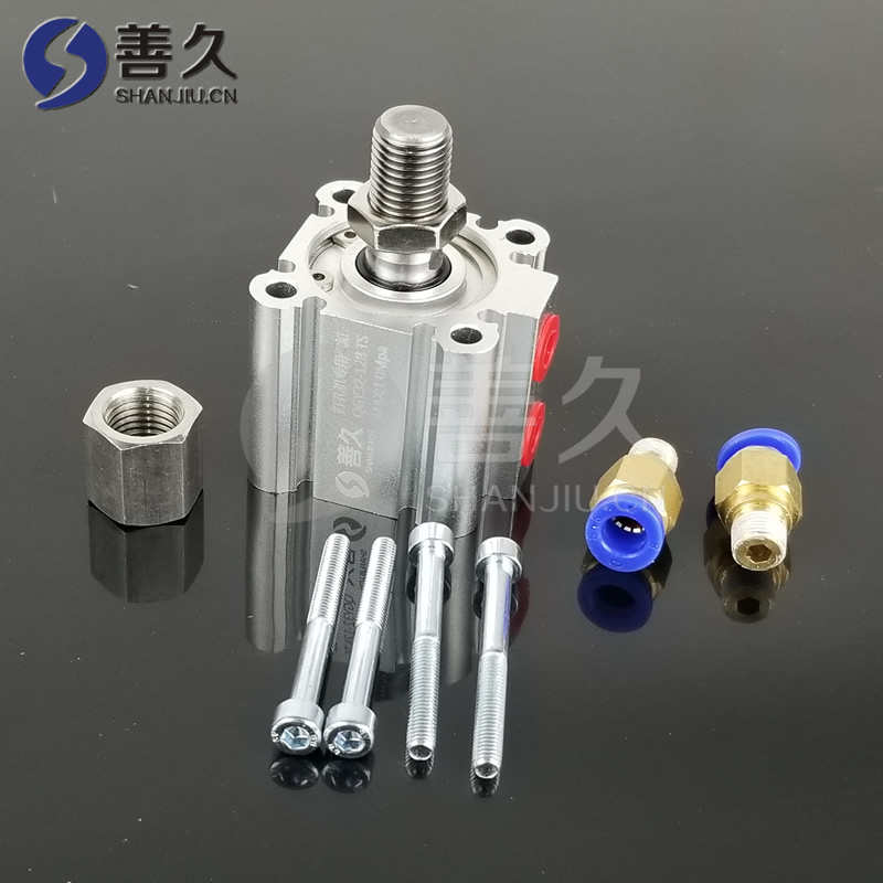 善久打孔机耐用薄型气缸