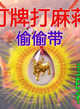 【戴上它】打牌打麻蒋请个戴上豪运连连男女招运进财十二生肖项链