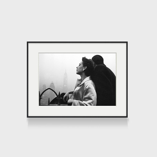 饰画酒店高级黑白摄影照片挂画 美国摄影师小众艺术装 Eve Arnold