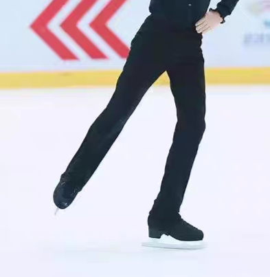 男童花样滑冰加绒筒裤包鞋裤定制