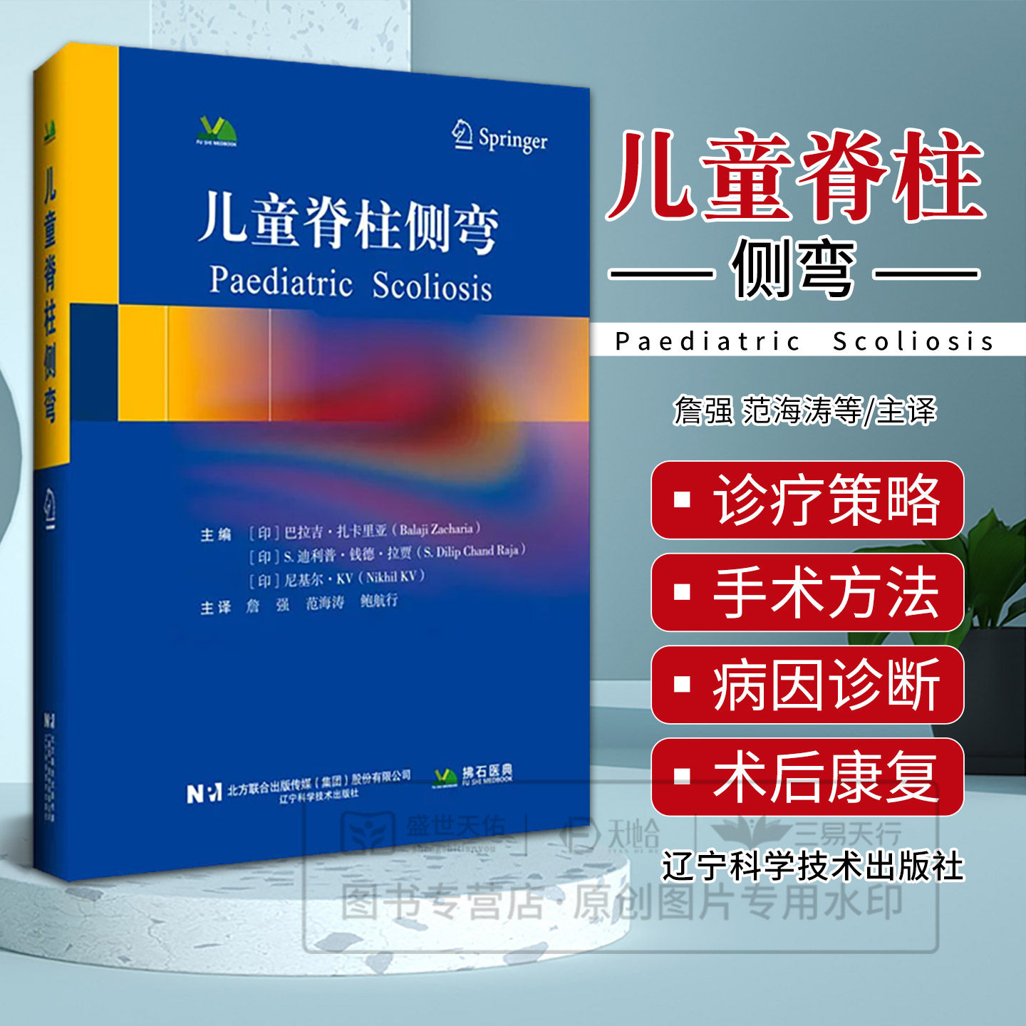 儿童脊柱侧弯 詹强 范海涛 鮑航行 脊柱骨髓炎与椎间盘炎这两种脊柱感染性疾病的解剖基础 病理机制及诊疗策略 辽宁科学技术出版社