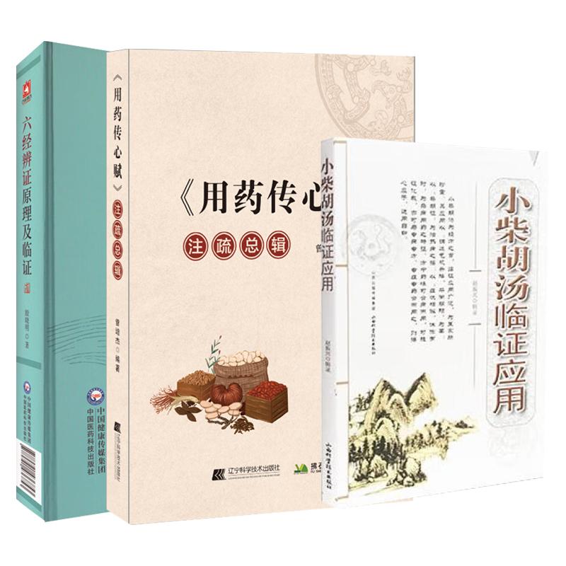 六经辨证原理及临证+用药传心赋注疏总辑+小柴胡汤临症应用 3本套装 柴胡汤临证应用赵振兴临证应用小柴胡汤病案选录小柴胡汤方源
