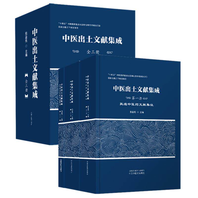【全三册】中医出土文献集成全集 熊益亮 主编 敦煌中医药文献集注 马王堆汉墓医书集注 战国秦汉出土医药文献集成 中医药出版社