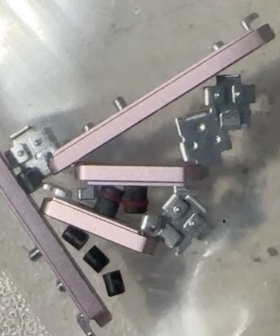 适用魅族21 20 pro note无界外按键音量电源关机排线按扭黑胶垫圆