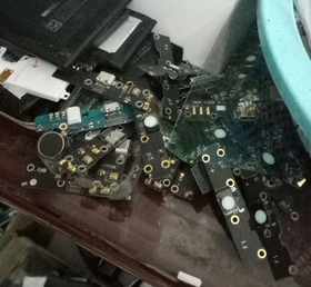 适用于魅蓝m1 note/note2metal尾插小板附板排线充电送话器USB副