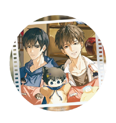 『国谷正版现货』盗墓笔记羽咻咻&喜乐时光&黑眼镜徽章&山中彩蝶