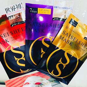 日本原装 现货 FLOW FUSHI乳酸菌新生修护保湿抗老贴片面膜  2片