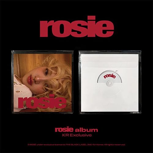 ROSE朴彩英个人专辑solo2 rosie 正版周边小卡海报BLACKPINK